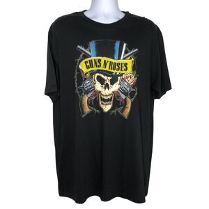 Guns N' Roses Band NWT Bravado Graphic Black SS Vintage Tee Shirt Size XL